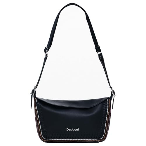 Desigual, BAG_TRAMA MUNICH Women's, Czarny (Black)