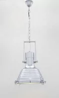 Lampy sufitowe - Lumina Deco Deco LAMPA WISZĄCA INDUSTRIALNA LOFT CHROMOWANA BOTTI - miniaturka - grafika 1