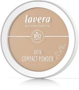 Pudry do twarzy - Lavera Satin Compact Powder 9,5 g - puder do twarzy Tanned 03 - miniaturka - grafika 1