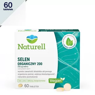 Naturell selen organiczny 200 x 60 tbl - Witaminy i minerały - miniaturka - grafika 1