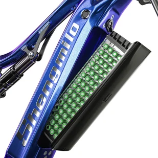 Shengmilo MX03 2023 Electric Bike 26*3.0in Tire 500W Bafang Motor 25km/h Max Speed 48V 15Ah Battery 180kg Load - Rowery elektryczne - miniaturka - grafika 11