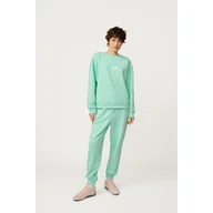 Bluzy damskie - Bluza Kubota miętowa damska - miniaturka - grafika 1