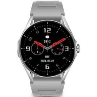 Smartwatch - Aligator Watch AMOLED AW09SR Srebrny - miniaturka - grafika 1