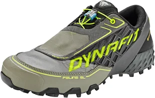 Dynafit Feline SL GTX Buty Mężczyźni, black/neon yellow UK 8 | EU 42 2021 Zimowe buty do biegania 08-0000064056-9269-8 - Buty sportowe męskie - miniaturka - grafika 1