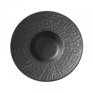 Talerze - Fine Dine TALERZ DO PASTY CRUST 27,5 cm PORCELANA EARTH COLOURS CZARNY - miniaturka - grafika 1