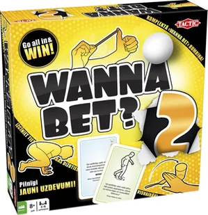 Tactic TACTIC Board game Wanna bet 2 In Latvian lang. - Gry planszowe - miniaturka - grafika 1