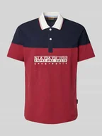 Koszulki męskie - Koszulka polo o kroju regular fit z wyhaftowanym logo model ‘SATURNIA’ - miniaturka - grafika 1