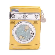 Portfele - Betsey Johnson Spin Me Bifold portfel, żółty, żółty, jeden rozmiar - miniaturka - grafika 1