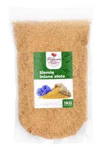 Siemię Lniane Złote 1kg - Ziarna i nasiona roślin strączkowych - miniaturka - grafika 2