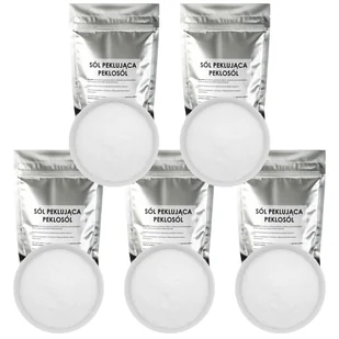 Zestaw Sól Peklowa Sól Peklująca Do Mięs 5 X 1Kg - Sól - miniaturka - grafika 1
