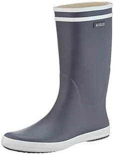 Aigle Dziecięce kalosze Lolly Pop unisex, Szary w?giel, 24 EU - Kalosze damskie - miniaturka - grafika 1