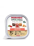 Mokra karma dla psów - Morando Super Food Mokra Karma Dla Psów Ras Małych Pasztet z Łososiem 150 g - miniaturka - grafika 1