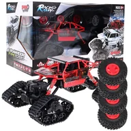 Zabawki zdalnie sterowane - Auto 1:18 Crawler 4x4 Łazik R/C 2.4G Zmienne Koła /HB-LD1801 - miniaturka - grafika 1