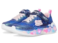 Buty dla dziewczynek - Skechers Eternal Heart Lights, dziewczęce sneakersy, Granatowy, 35.5 EU - miniaturka - grafika 1