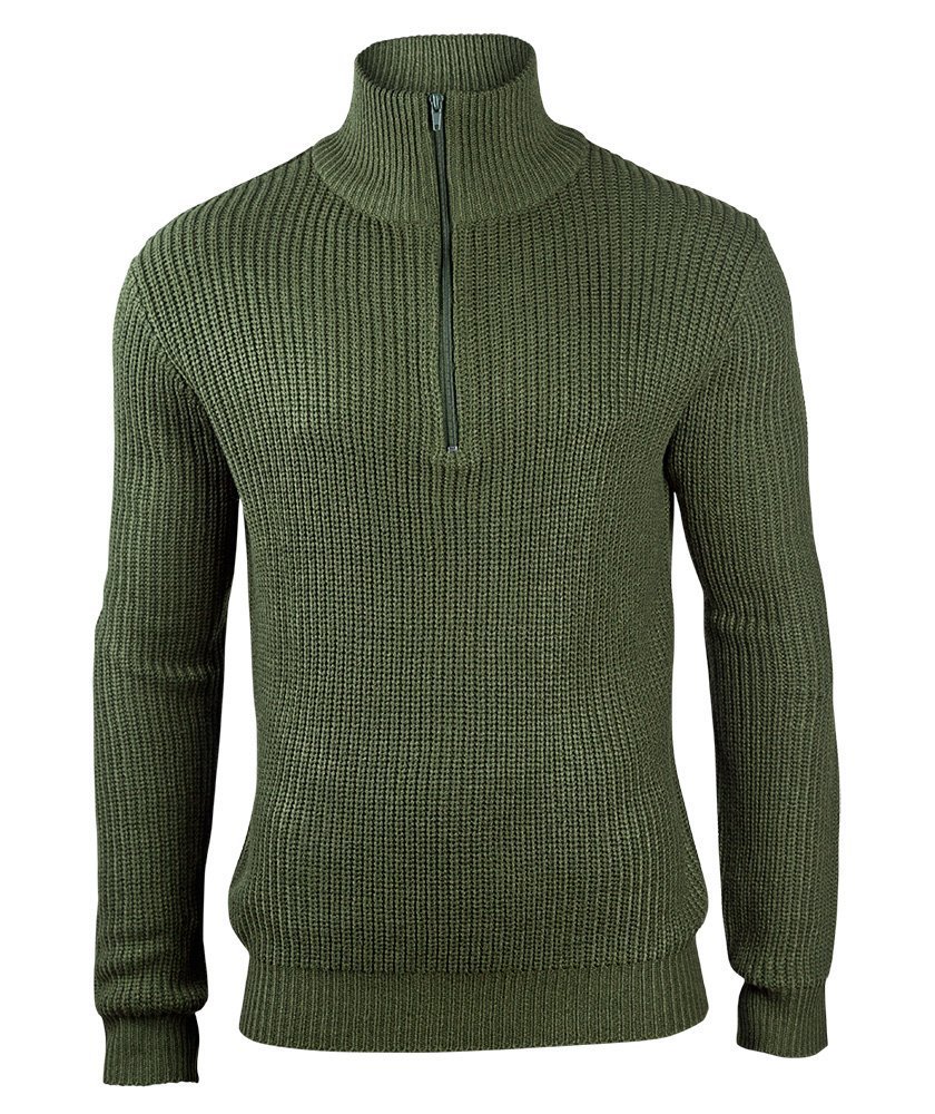 Golf Marine Pullover Troyer Olive