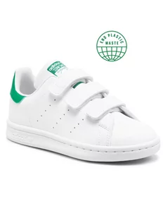 Adidas Buty Stan Smith Cf C FX7534 Biały - Buty dla dziewczynek - miniaturka - grafika 1