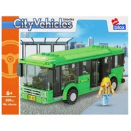 Klocki - Klocki konstrukcyjne 221 elementów City Bus alleBLOX - miniaturka - grafika 1