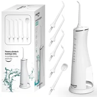 Irygatory do zębów - MOCNY Irygator do Zębów WhySmile Dentystyczny BEZPRZEWODOWY 5 tryby 5 Dysz - miniaturka - grafika 1