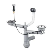 Syfony - Deante Syfon Space Saver Lux do zlewozmywaków stalowych 1,5 i 2-komorowych ZXY 9914) _ ZNALAZŁEŚ TANIEJ$557 ZADZWOŃ 523-975-159 - miniaturka - grafika 1