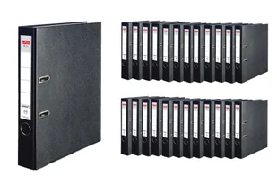 Segregator A4 5cm 50mm 25 sztuk Q.File HERLITZ - Segregatory - miniaturka - grafika 1