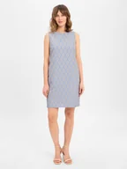 Sukienki - JOOP! Sukienka damska - Debbie Kobiety Sztuczne włókno niebieski|szary wzorzysty, 34 - miniaturka - grafika 1