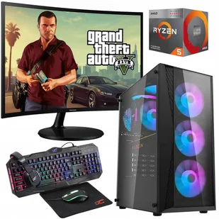 ZESTAW KOMPUTER GAMINGOWY l RYZEN 5 l VEGA 11l 32GB l 1TB| WIN 11 PRO - Zestawy komputerowe - miniaturka - grafika 1