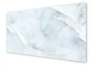 Dekoracje domu - Panel kuchenny HOMEPRINT Polerowany biały marmur 140x70 cm - miniaturka - grafika 1