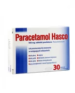 Witaminy i minerały - PARACETAMOL HASCO  500 mg 30 tabletek - miniaturka - grafika 1