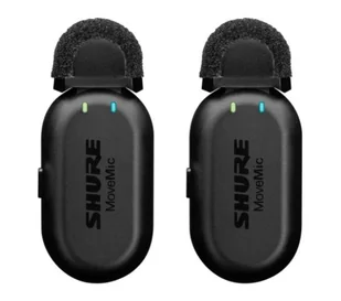 Shure MoveMic Two 2szt. Bezprzewodowy Czarny - Mikrofony komputerowe - miniaturka - grafika 1