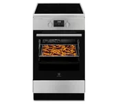 Kuchenki gazowo-elektryczne - Electrolux 600 SteamBake LKI564267X Piekarnik parowy Termoobieg AirFry - miniaturka - grafika 1