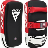 Tarcze i łapy - RDX Tarcza T1 Curved Thai Kick Pad czarno-czerwona - miniaturka - grafika 1