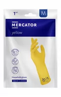 Rękawice robocze - Rękawice Gospodarcze Mercator Yellow M 1 Para - miniaturka - grafika 1