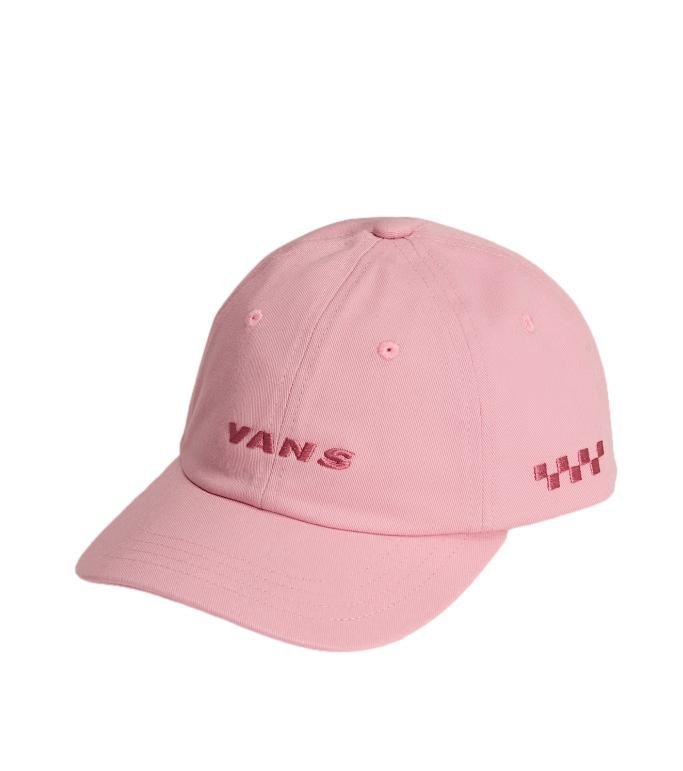 Czapka z daszkiem dziecięca VANS Check Side Curved Bill Pink Dawn VN000Q17EN71