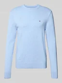 Swetry męskie - Sweter z dzianiny o kroju regular fit z mieszanki bawełny i kaszmiru - miniaturka - grafika 1