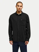 Koszule męskie - Quiksilver Koszula Motherfly Solid EQYWT04651 Czarny Regular Fit - miniaturka - grafika 1