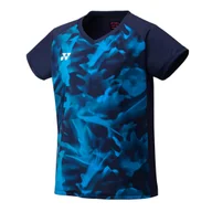 Koszulki sportowe damskie - Koszulka damska Yonex Women's Crew Neck Shirt YW0033 Navy Blue S - miniaturka - grafika 1