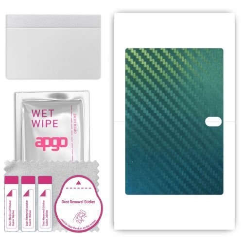 Folia naklejka skórka strukturalna na TYŁ do Teclast P10SE - Carbon Kameleon CAKA1 - apgo SKINS