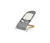 Leżaczki i huśtawki - PETITE&MARS - Leżaczek dziecięcy CALMY szary - miniaturka - grafika 1