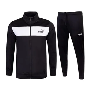 Komplet dresowy Puma Poly Suit czarny - 677427-01-M - Bluzy męskie - miniaturka - grafika 1