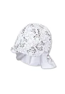 Czapki damskie - Sterntaler Unisex dziecięca dwustronna czapka z daszkiem safari zwierzęta czapka dziecięca, biała, normalna, biały, 47 - miniaturka - grafika 1