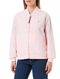 Tommy Hilfiger Damska kurtka bomberka sportowa, Pastelowy róż, S - Kurtki damskie - miniaturka - grafika 1