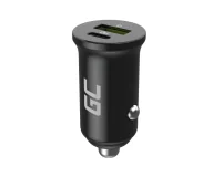 Ładowarki samochodowe - Green Cell PowerRide Nano 38 38W USB-A USB-C PD 20W - miniaturka - grafika 1