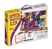 Poradniki hobbystyczne - Tablica magnetyczna dwustronna cyfry i kształty Nowa - miniaturka - grafika 1