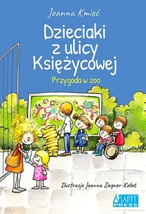 Dzieciaki z ulicy Poziomkowej Przygoda w zoo Joanna Kmieć - Książki o kulturze i sztuce - miniaturka - grafika 1