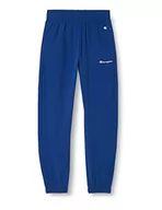 Spodenki męskie - Champion Męskie spodnie treningowe Eco Future Recycled Full Stretch Woven Elastic Cuff, Niebieski (College), XS - miniaturka - grafika 1