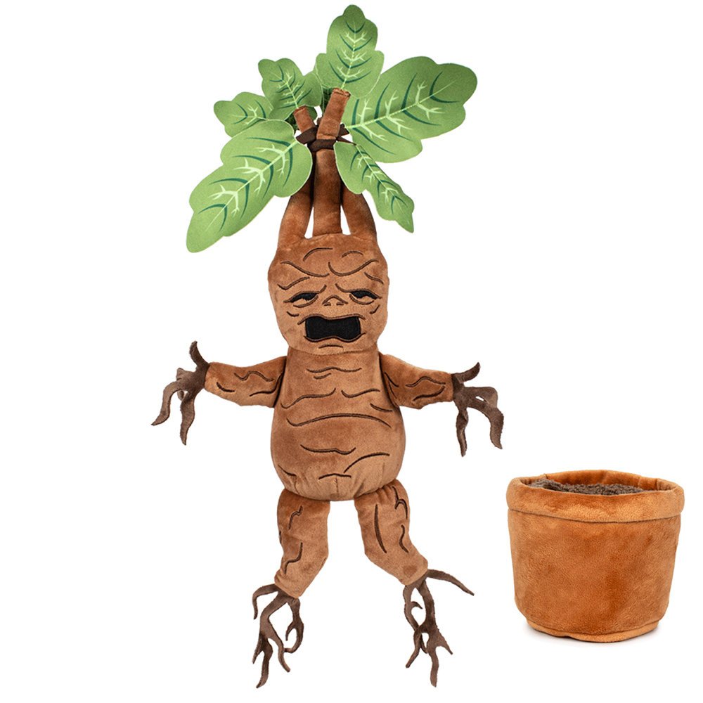 HARRY POTTER MANDRAGORA PLUSZOWA FIGURKA Z DŹWIĘKIEM 35 CM MANDRAKE