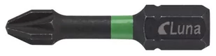 Groty skrętne (Torsion) krzyżowe Pozidriv PZ2 IMPACT 32 mm  Luna - Bity - miniaturka - grafika 1