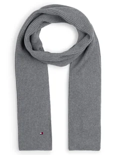 Tommy Hilfiger Szalik męski Mężczyźni Bawełna szary jednolity, ONE SIZE - Apaszki i szaliki męskie - miniaturka - grafika 1
