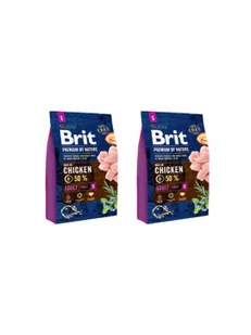 Brit Premium By Nature Adult Small S 3 kg - Sucha karma dla psów - miniaturka - grafika 1