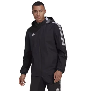 Kurtki męskie - Adidas, Kurtka męska, Tiro 21 AllWeather GH4466, czarna, rozmiar M - grafika 1